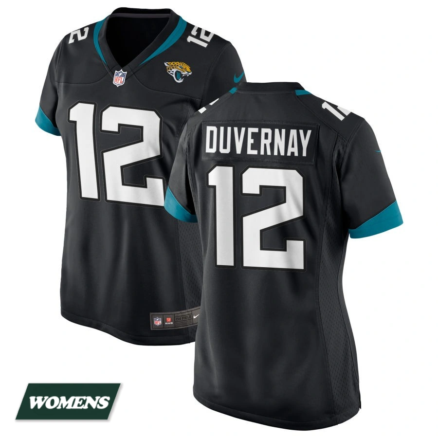 Women's Black Jacksonville Jaguars #12 Devin Duvernay Jersey