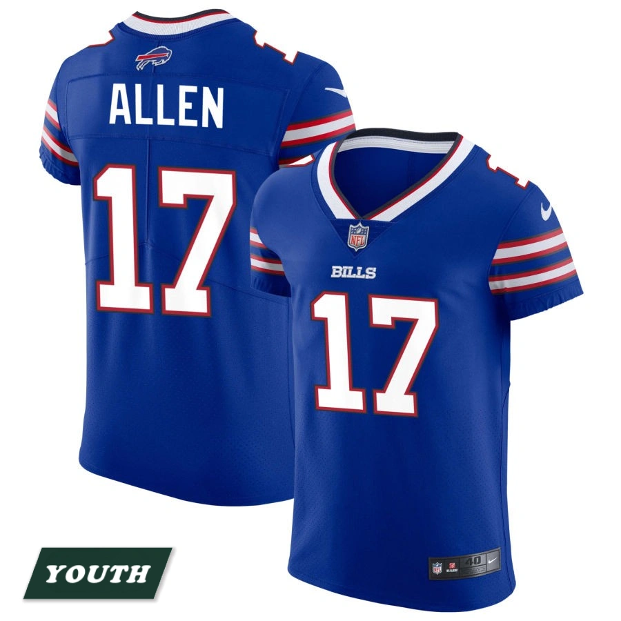 Youth Buffalo Bills Royal Vapor Elite #17 Josh Allen Jersey Youth Buffalo Bills Royal Vapor Elite #17 Josh Allen Jersey