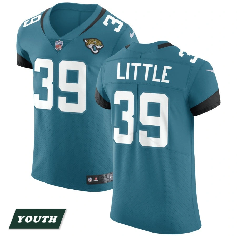 Youth Jacksonville Jaguars Teal Vapor Untouchable Elite #39 Cam Little Jersey Youth Jacksonville Jaguars Teal Vapor Untouchable Elite #39 Cam Little Jersey