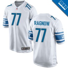 Men's Detroit Lions White #77 Frank Ragnow Game Jersey Men's Detroit Lions White #77 Frank Ragnow Game Jersey